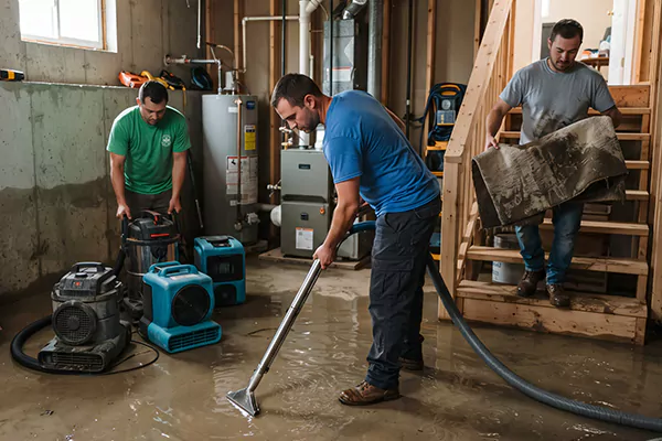 Basement Flood Cleanup South Jordan