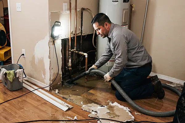 Burst Pipe Clean Up South Jordan