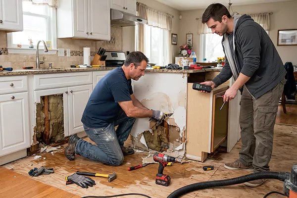 Kitchen Water Damage Repair South Jordan