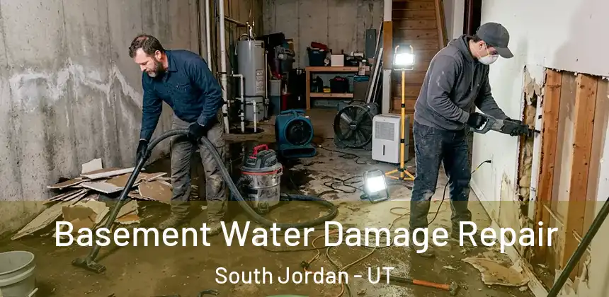 Basement Water Damage Repair South Jordan - UT