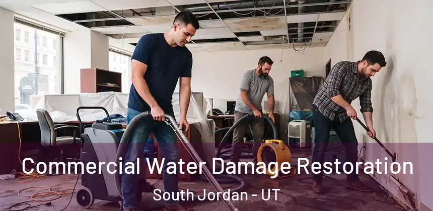 Commercial Water Damage Restoration South Jordan - UT