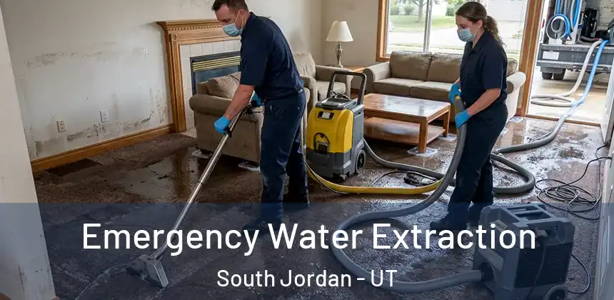 Emergency Water Extraction South Jordan - UT
