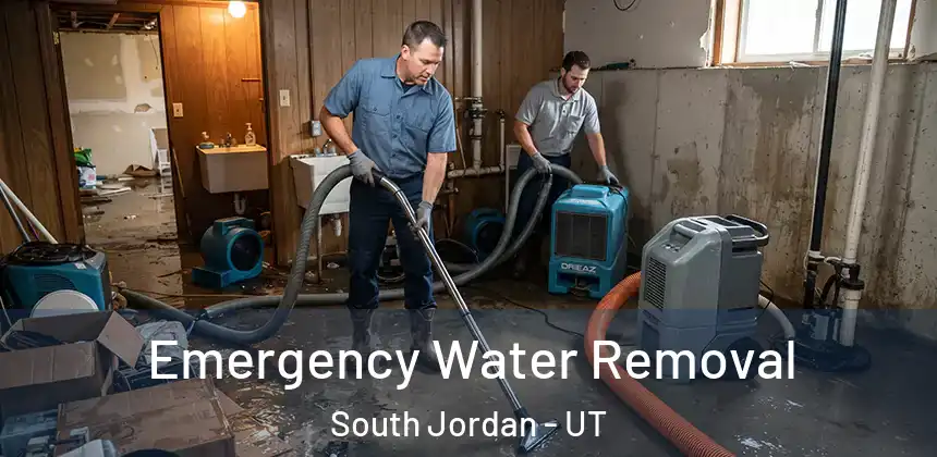 Emergency Water Removal South Jordan - UT