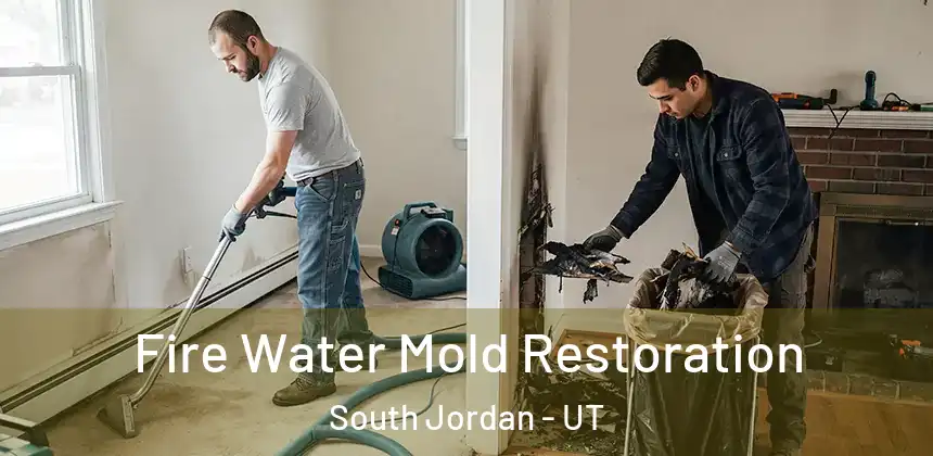 Fire Water Mold Restoration South Jordan - UT