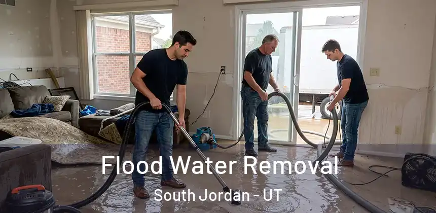 Flood Water Removal South Jordan - UT