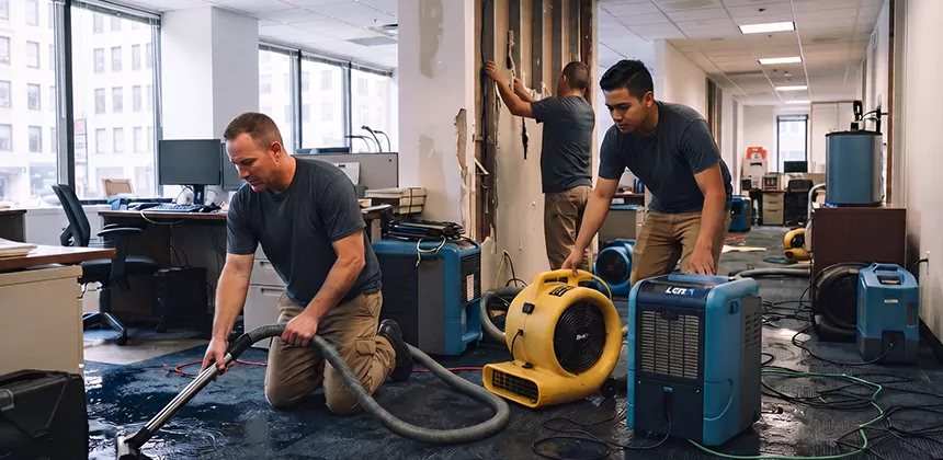 Emergency Commercial Water Damage Repair in South Jordan