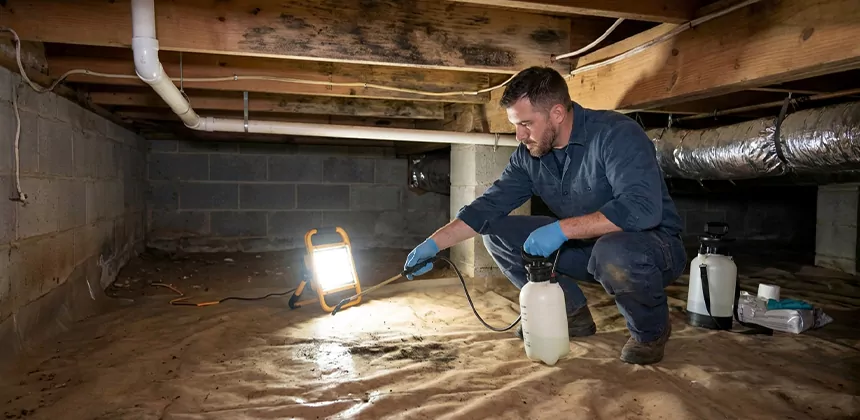 Crawl Space Mold Treatment in South Jordan