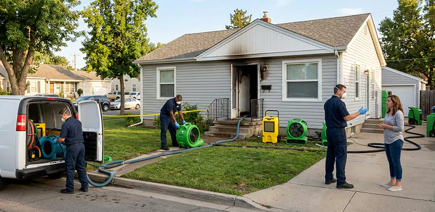 Fire and Water Damage Restoration in South Jordan