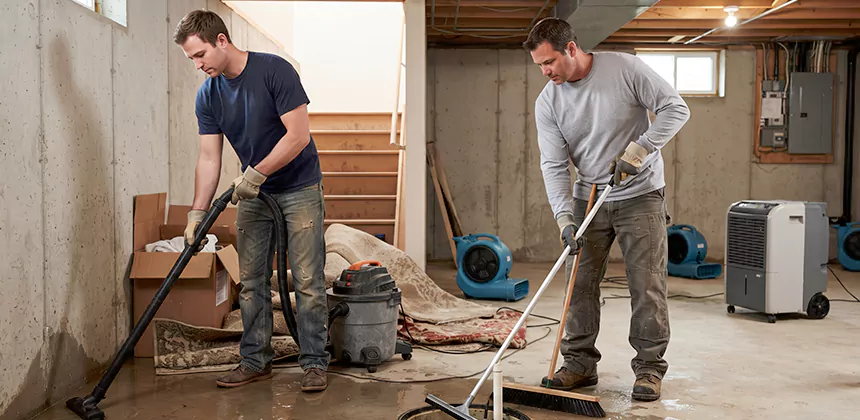 Basement Flood Water Removal in South Jordan