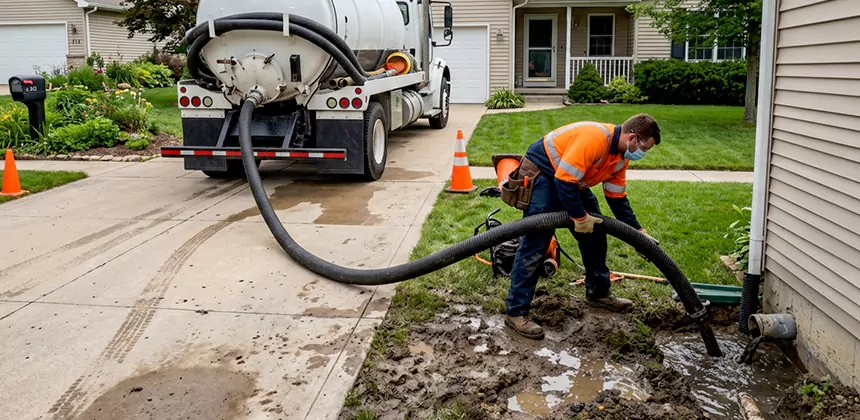Sewage Water Removal in South Jordan