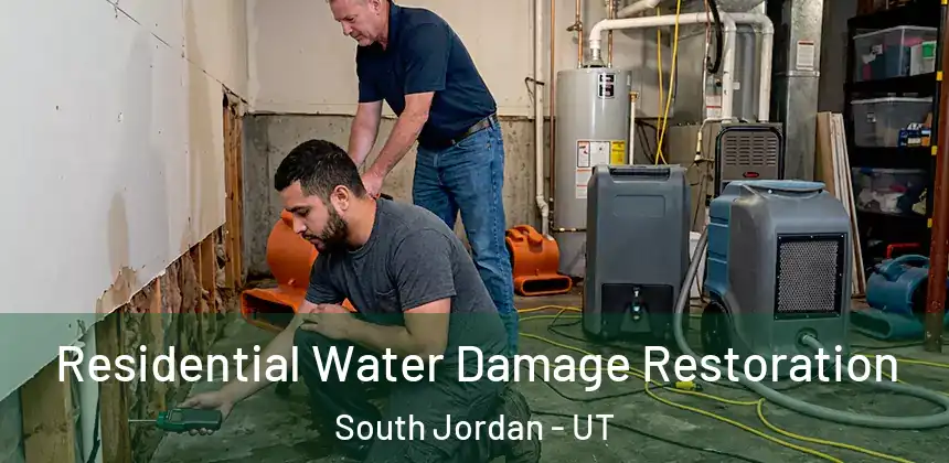 Residential Water Damage Restoration South Jordan - UT