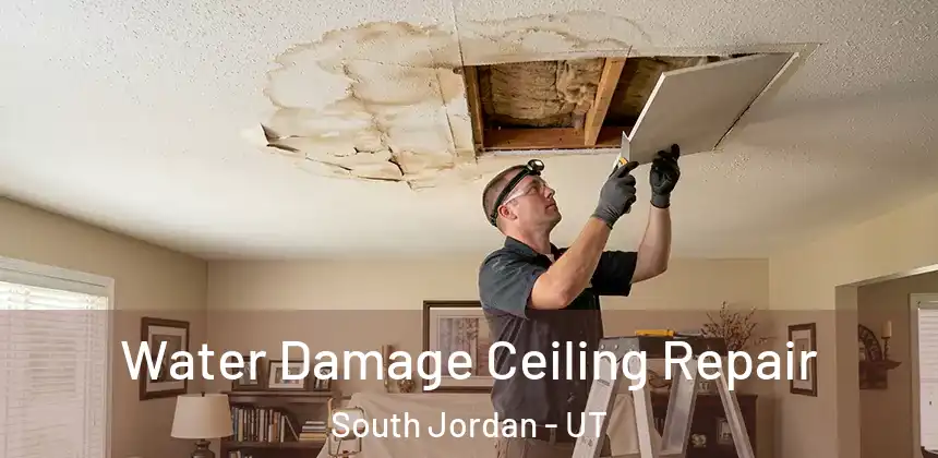 Water Damage Ceiling Repair South Jordan - UT