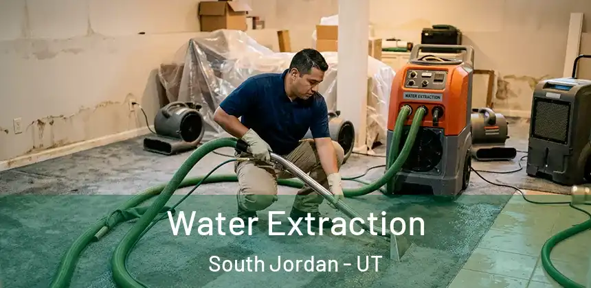 Water Extraction South Jordan - UT