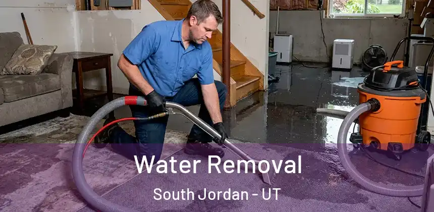 Water Removal South Jordan - UT